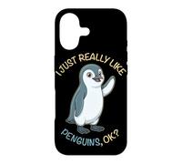 I Just Really Like Penguins Ok Animals Lover Little Penguin Case for iPhone 17