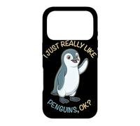 I Just Really Like Penguins Ok Animals Lover Little Penguin Case for iPhone 17 Pro