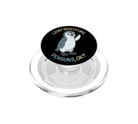 I Just Really Like Penguins Ok Animals Lover Little Penguin PopSockets PopGrip for MagSafe