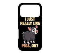 I Just Really Like Pigs Ok Farm Animal Cute Berkshire Pig Case for iPhone 17 Pro