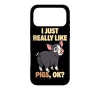 I Just Really Like Pigs Ok Farm Animal Cute Berkshire Pig Case for iPhone 17 Pro Max