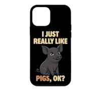 I Just Really Like Pigs Ok Farm Animal Cute Iberian Pig Case for iPhone 12 mini
