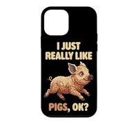 I Just Really Like Pigs Ok Farm Animal Cute Mangalitsa Pig Case for iPhone 12 mini