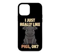 I Just Really Like Pigs Ok Farm Vietnamese Pot Belly Pig Case for iPhone 12 mini