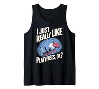 I Just Really Like Platypuses Graphic Tank Top