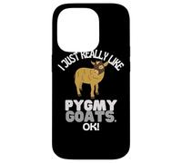 I Just Really Like Pygmy Goats Ok! Cute Pygmy Goat Humor Case for iPhone 14 Pro