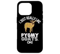 I Just Really Like Pygmy Goats Ok! Cute Pygmy Goat Humor Case for iPhone 16 Pro
