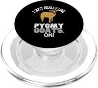 I Just Really Like Pygmy Goats Ok! Cute Pygmy Goat Humor PopSockets PopGrip for MagSafe