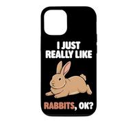 I Just Really Like Rabbits Ok Animal Flemish Giant Rabbit Case for iPhone 12/12 Pro