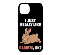 I Just Really Like Rabbits Ok Animal Flemish Giant Rabbit Case for iPhone 14 Plus