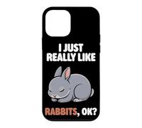 I Just Really Like Rabbits Ok Animal Netherland Dwarf Rabbit Case for iPhone 12 mini