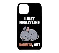 I Just Really Like Rabbits Ok Animal Netherland Dwarf Rabbit Case for iPhone 13