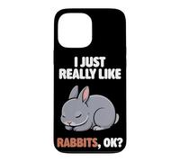 I Just Really Like Rabbits Ok Animal Netherland Dwarf Rabbit Case for iPhone 13 Pro Max