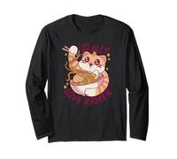 I Just Really Like Ramen - Funny Cat Long Sleeve T-Shirt