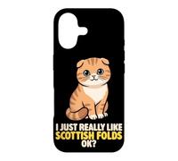 I Just Really Like Scottish Folds Ok Animal Lover Cute Cat Case for iPhone 17