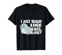 I Just Really Like Seals Ok Cute Seal Costume T-Shirt