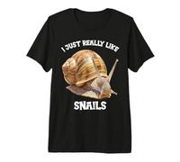 I just Really Like Snails. Snails Snail Premium T-Shirt