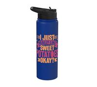 I Just Really Like Sweet Potatoes, Okay? Stainless Steel Insulated Water Bottle