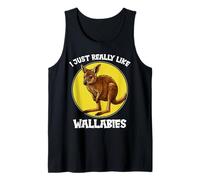 I just Really Like Wallabies Wallaby Tank Top