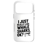 I Just Really Like Whale Sharks OK? Case for iPhone 17 Pro