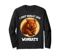 I just Really Like Wombats Wombat Long Sleeve T-Shirt