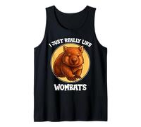 I just Really Like Wombats Wombat Tank Top