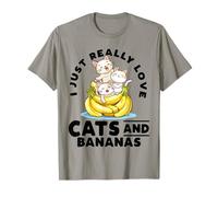 I Just Really Love Cats And Bananas T-Shirt