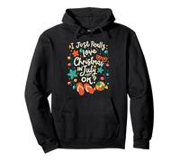 I Just Really Love Christmas In July OK Lights Funny Kids Pullover Hoodie