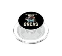 I Just Really Love Orcas Funny Whale Orca PopSockets PopGrip for MagSafe