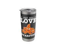 I Just Really Love Starfish Funny Starfishes Stainless Steel Insulated Tumbler