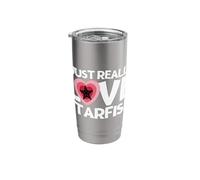I Just Really Love Starfish Funny Starfishes Stainless Steel Insulated Tumbler