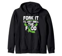 I Just Smell The Food - Gastroparesis Awareness Zip Hoodie
