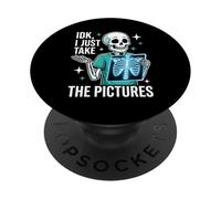 I Just Take The Pictures Funny Radiology Tech X-Ray Tech PopSockets Adhesive PopGrip