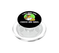 I Just Want Some Cheese And Quiet Chef Cruise Duck Fun PopSockets PopGrip for MagSafe