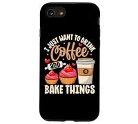 I Just Want To Drink Coffee And Bake Things Case for iPhone SE (2020) / 7/8