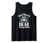 I Just Want to Hear The Coqui Calling Coqui Frog Tank Top