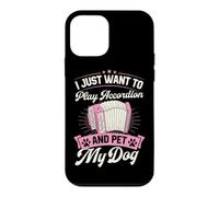 I Just Want To Play Accordion And Pet My Dog Case for iPhone 12 mini