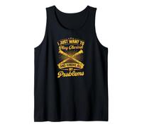 I Just Want to Play Clarinet and Ignore All My Problems Tank Top