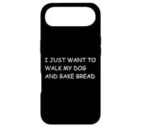 I Just Want To Walk My Dog And Bake Bread - Pet Baker Case for iPhone Air