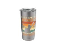 I Just Want to Workout and Hang with My Cat Stainless Steel Insulated Tumbler