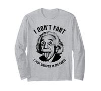 I Just Whisper In My Pants - Funny Dad Joke Fart Humor Long Sleeve T-Shirt