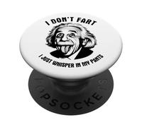 I Just Whisper In My Pants - Funny Dad Joke Fart Humor PopSockets Adhesive PopGrip