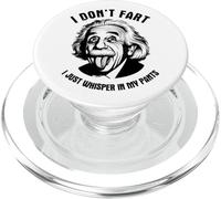 I Just Whisper In My Pants - Funny Dad Joke Fart Humor PopSockets PopGrip for MagSafe