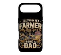 I Just Work As A Farmer Real Job Is Dad Case for iPhone Air