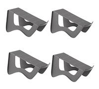 I-K-E-A 4 Pack MURVEL Shoe Organiser Rack Grey Easy Way to Organize Save Space Stand 14x14x24 cm + Free Mobile Phone Holder