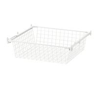 I K E A HJÄLPA Wire basket with pull-out rail, white 60x55 cm + FREE FINCHLEY REFILL PEN (2)