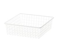 I-K-E-A JONAXEL Wire basket, white50x51x15 cm + FREE FINCHLEY REFILL PEN (3)