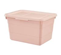 I-K-E-A SOCKERBIT Storage Organizer Drawer Inert Box With Lid Pink Polypropylene Plastic 19x26x15 cm