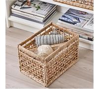 I K E A TATING Basket, water hyacinth/natural35x25x25 cm + FREE FINCHLEY REFILL PEN (1)