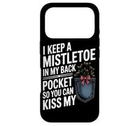 I Keep A Mistletoe In My Back Pocket Relaxed Holiday Humor Case for iPhone 17 Pro